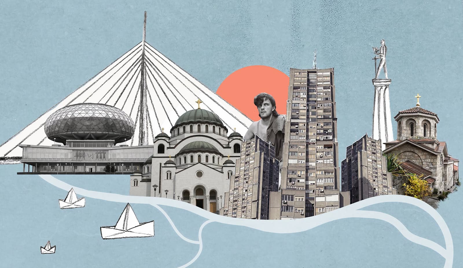 Белград: танцы под турбо-фолк, бруталистские кварталы и самое горячее футбольное дерби Европы