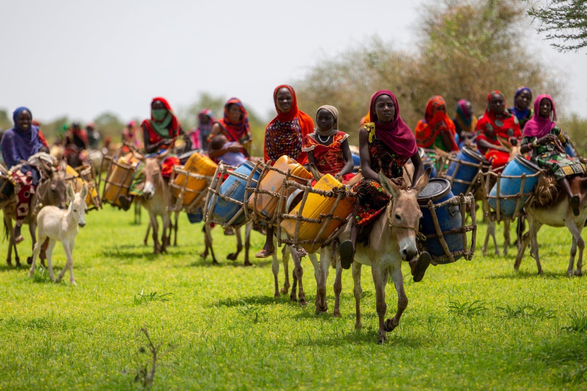 Abeche,,Chad,-,2,July,2018:,Chad,Women,Are,Traveling